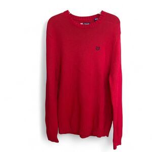 Red Chaps knit sweater size M